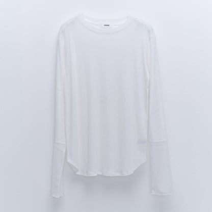 シアー袖ロンTEE