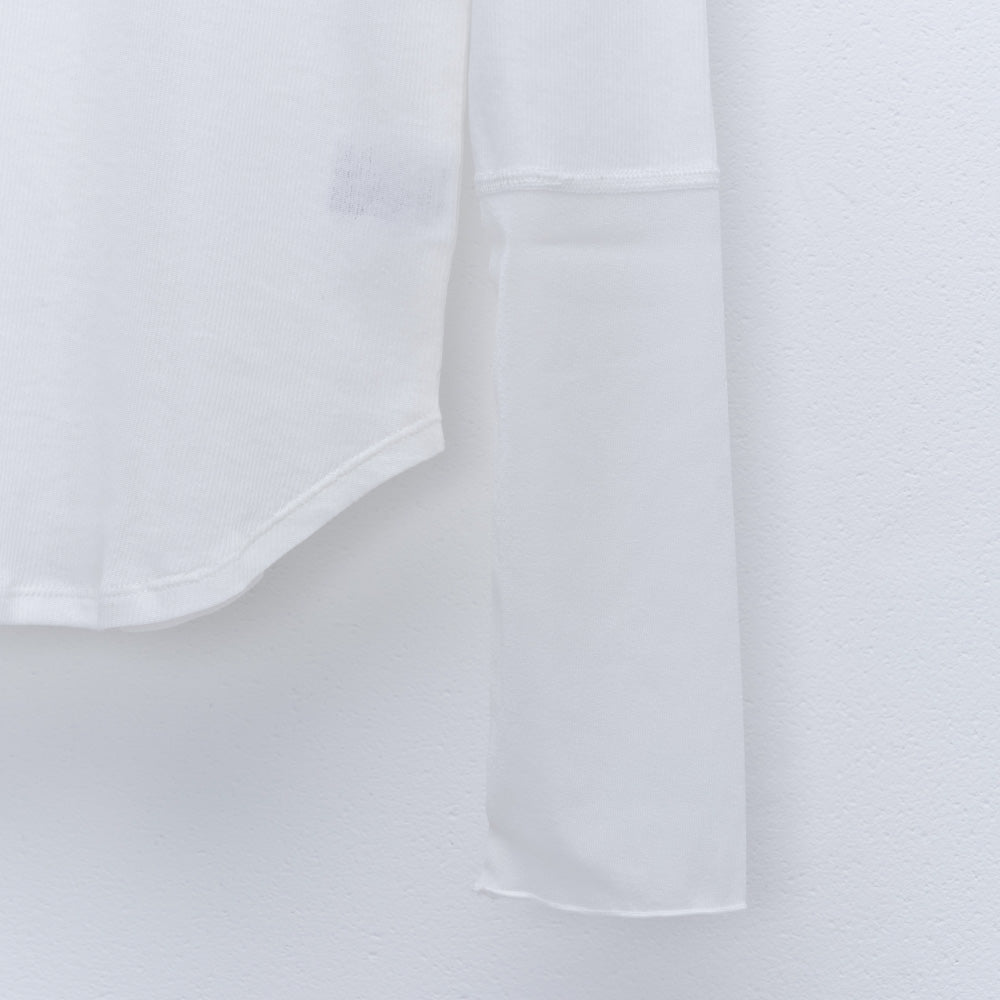 シアー袖ロンTEE